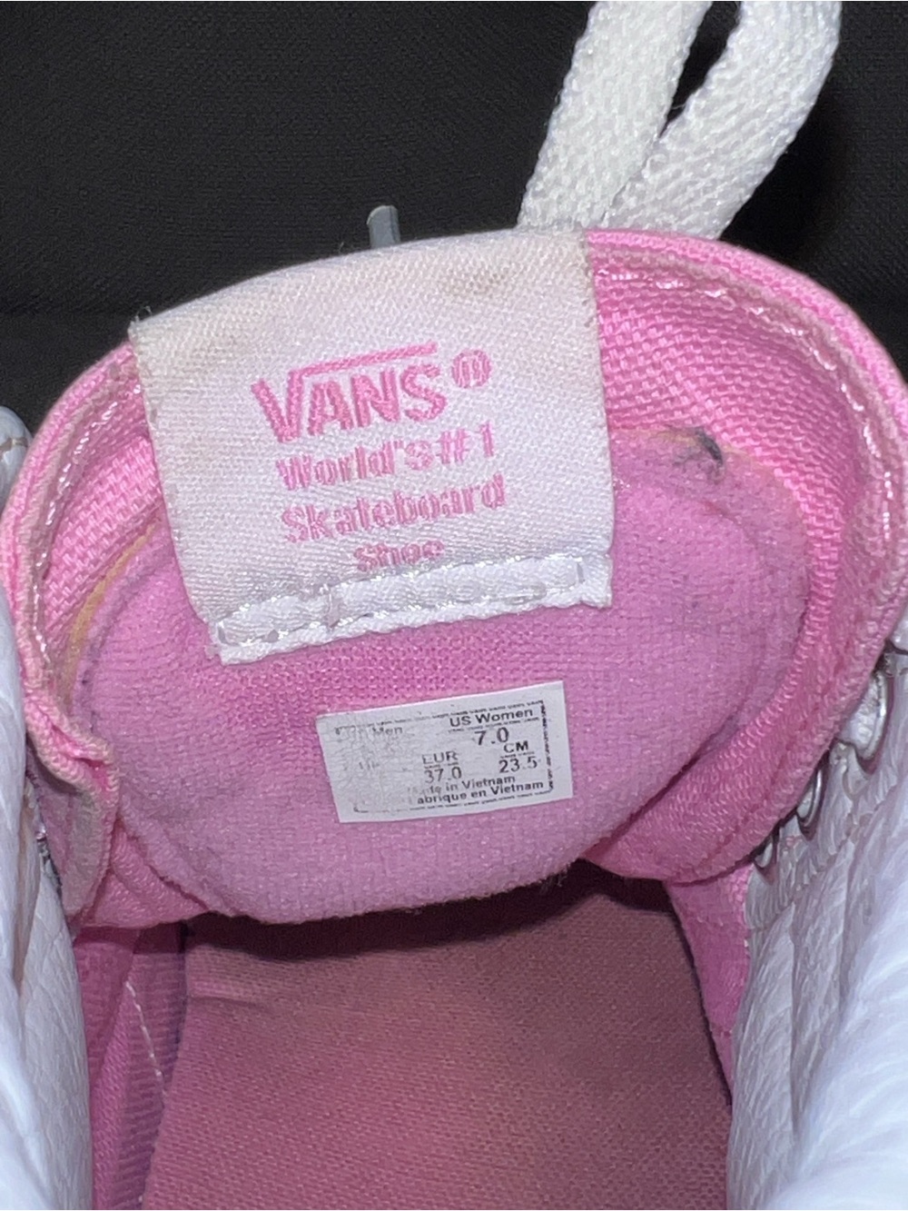 Pink High Top Vans - Picture 9 of 12